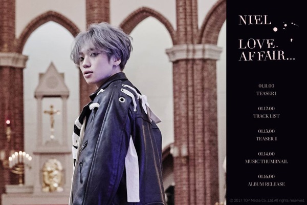 Niel《LOVE AFFAIR...》回歸行程表