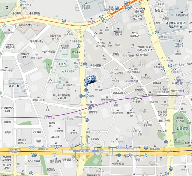 Hotel Aventree 地圖