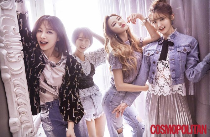 EXID《COSMOPOLITAN》畫報