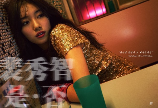 Suzy《Yes No Maybe》歌詞概念照