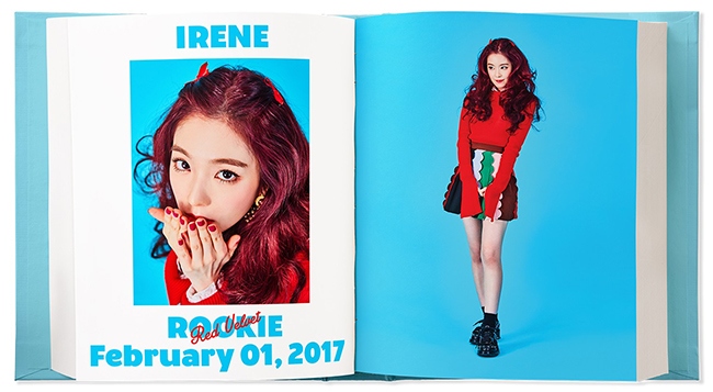 Irene《Rookie》概念照(來源:Red Velvet 官方網站)
