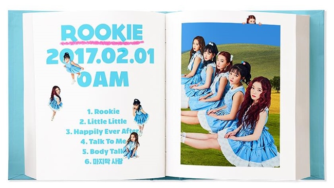 Red Velvet《Rookie》曲目表