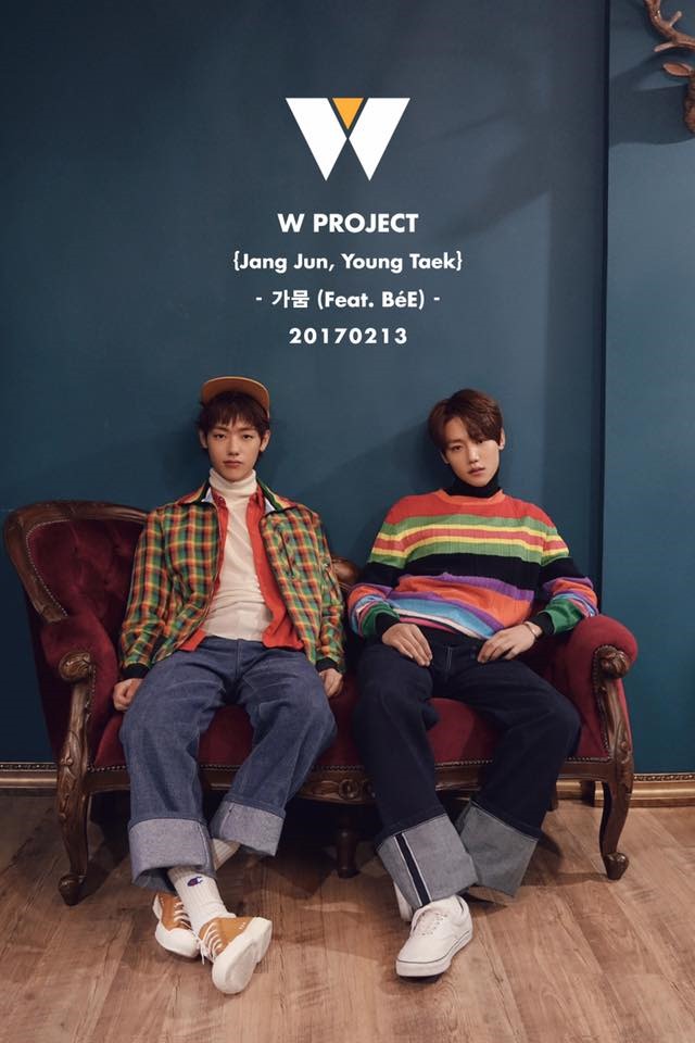 Jang Jun、Young Taek 「W-Project」宣傳海報