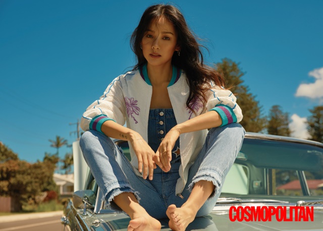 李孝利 (來源：《COSMOPOLITAN》@官網)