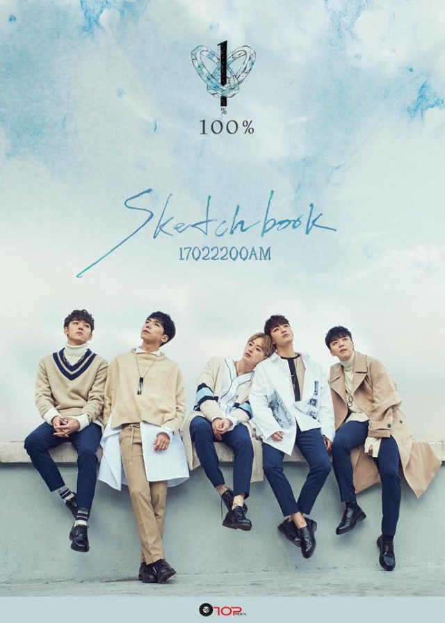 100%《SKETCHBOOK》封面照