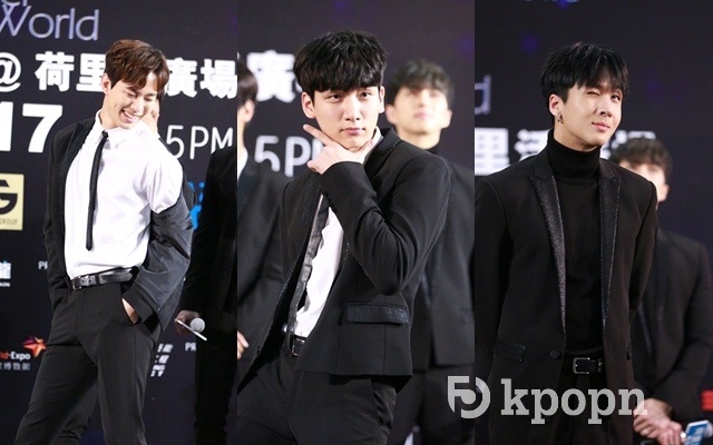 弘彬、Hyuk、Ravi@VIXX 香港記者會 (現場攝影：Kpopn 的 Cemon)