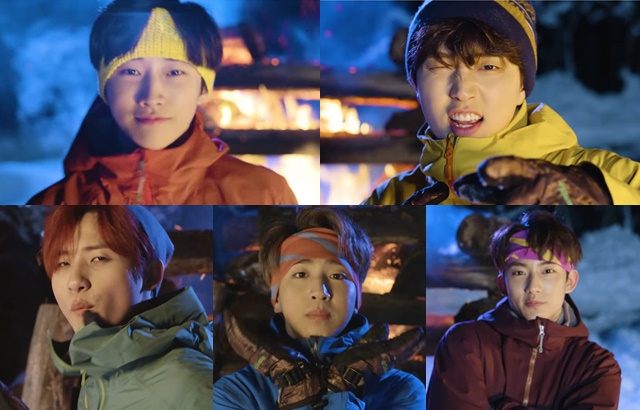 B1A4 (縮圖，來源：《Choo Choo TRAIN》MV 截圖)