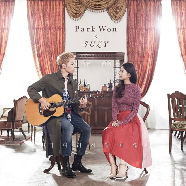 Park Won、Suzy《Don&rdquo;t Wait For Your Love》封面