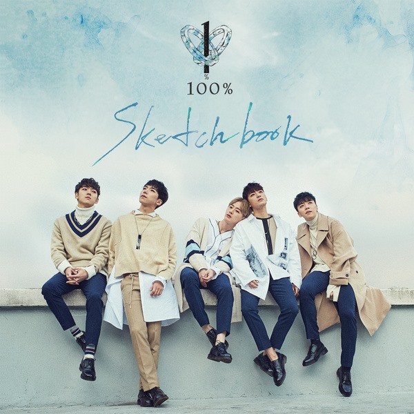 100% 迷你四輯《SKETCHBOOK》封面