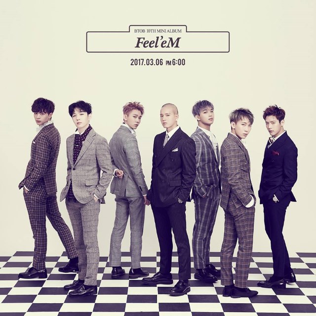 BTOB《Feel&rdquo;eM》團體概念照