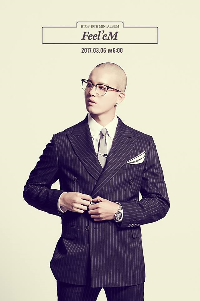 Peniel-BTOB《Feel&rdquo;eM》概念照