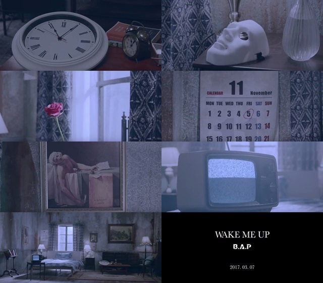 B.A.P《Wake Me Up》首波預告影片截圖