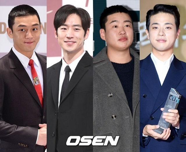 劉亞仁、李帝勳、安宰弘、朴正民
