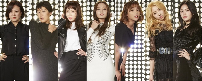 金淑、洪真京、強藝元 (姜藝媛)、韓彩英、洪真英、Minzy、昭彌《姊姊們的灌籃》第二季