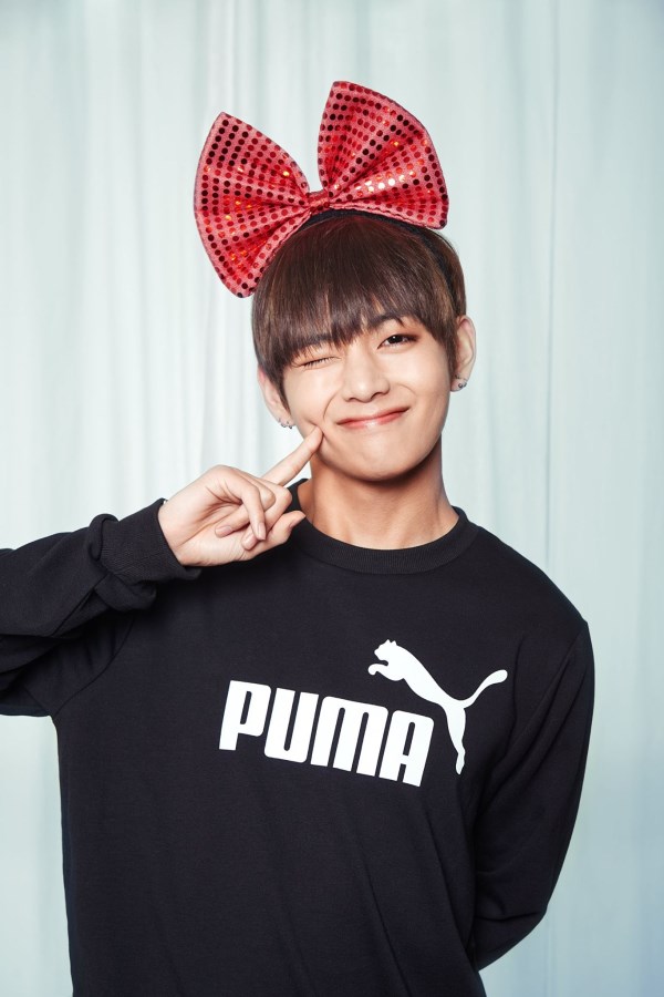 V (BTS)「PUMA」情人節代言畫報