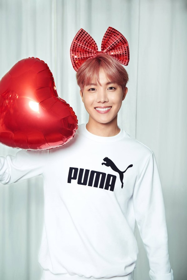 J-Hope「PUMA」情人節代言畫報