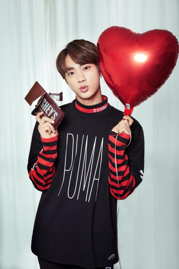 JIN「PUMA」情人節代言畫報