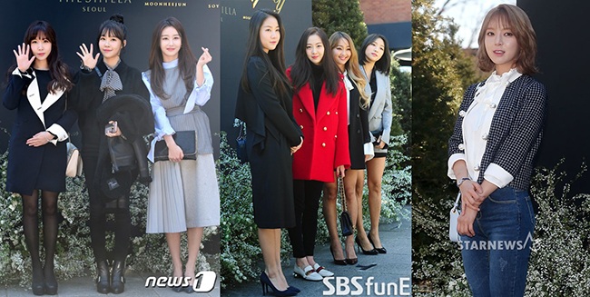 Crayon Pop、SISTAR、草娥