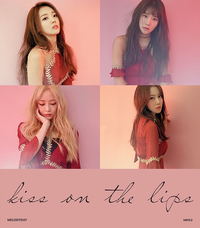 Melody Day《KISS ON THE LIPS》概念照(來源：Melody Day@FB)