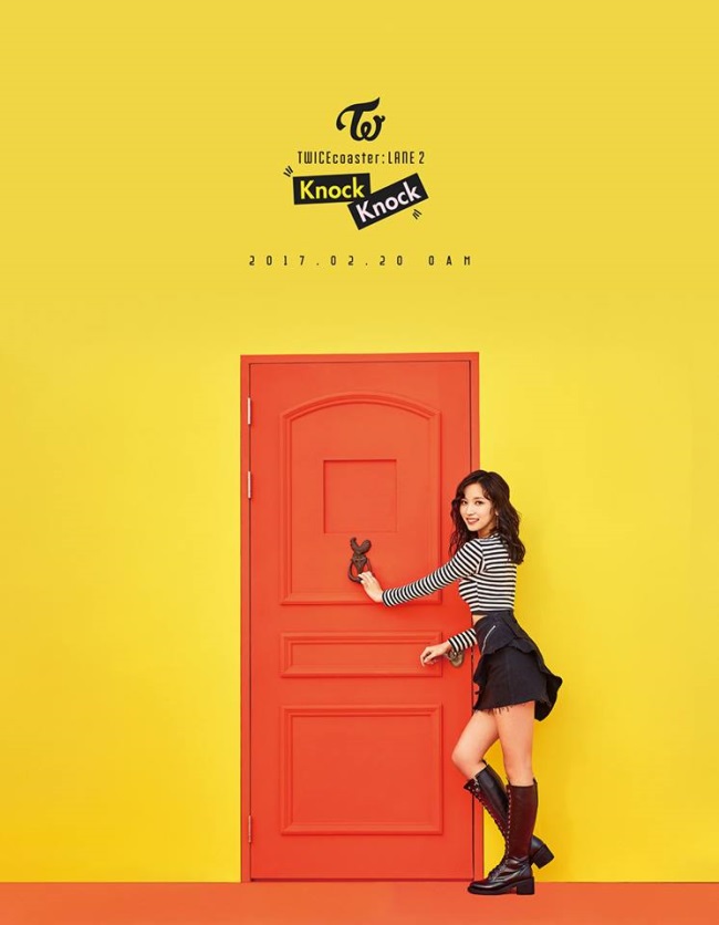 MINA《Knock Knock》概念照