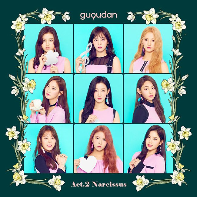 gugudan《Narcissus》封面照(來源：gugudan@Facebook)