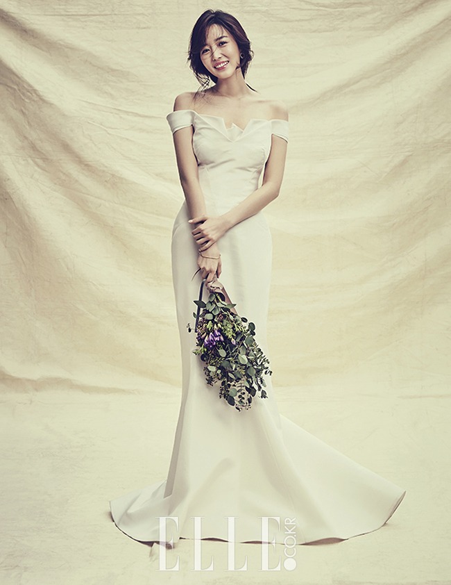 金素英《ELLE》婚紗畫報