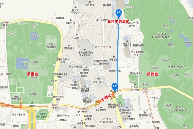 北村中央高中@地圖