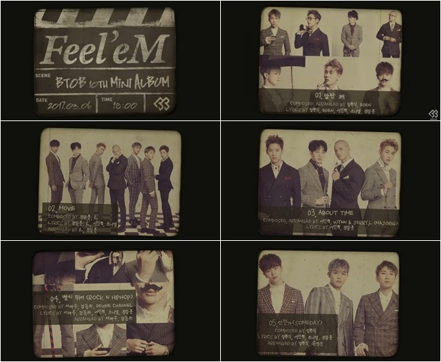 BTOB《Feel”eM》音源試聽影片截圖