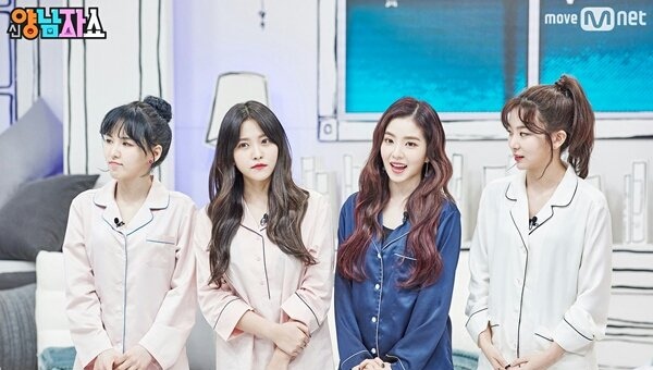 Red Velvet《新兩個男人的 Show》(來源：Mnet)