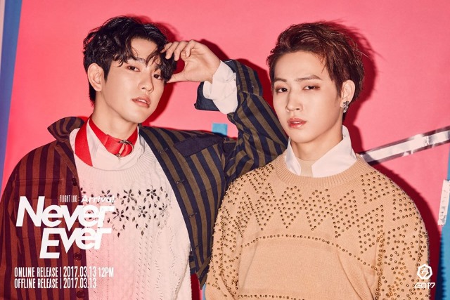 珍榮、JB《ARRIVAL》概念照 (來源：GOT7@Facebook)