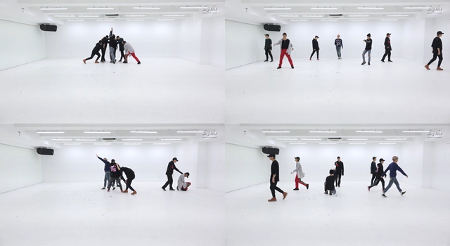 BTS 防彈少年團《Spring Day》舞蹈練習影片 (來源：影片截圖)