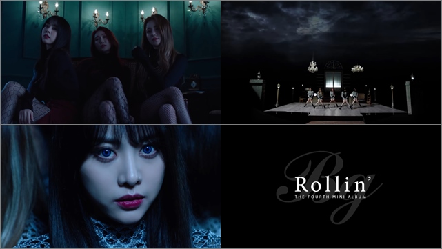 Brave Girls《Rollin”》第二波 MV 預告影片截圖