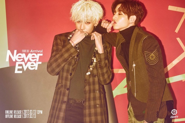 BamBam、Mark-GOT7《ARRIVAL》概念照