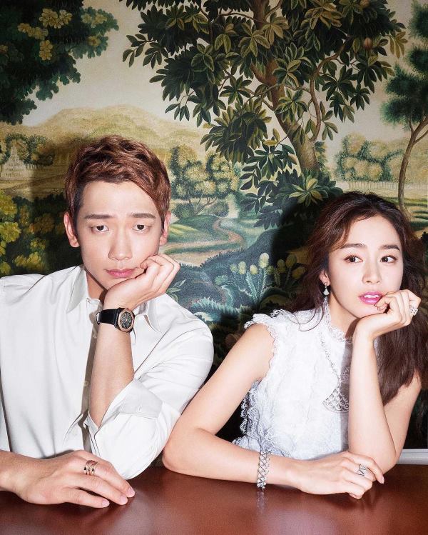 Rain、金泰希《Harper”s BAZAAR》201704