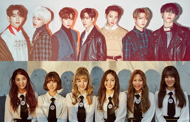 GOT7、GFRIEND (縮圖，來源：各藝人經紀公司)