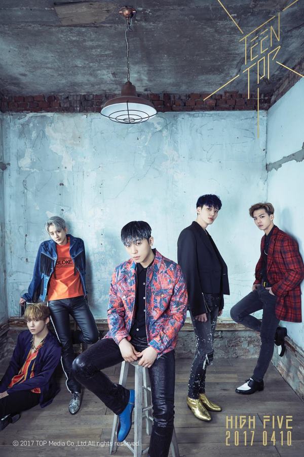 《HIGH FIVE》概念照 (來源：TEEN TOP@Facebook)