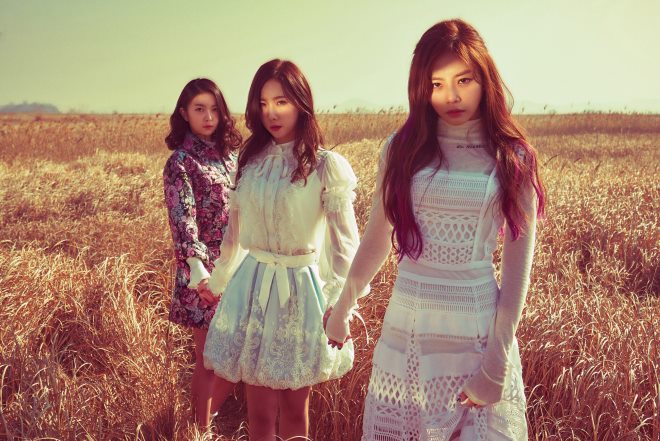 Ji-U、Han Dong、Dami《惡夢-Fall asleep in the mirror》概念照 