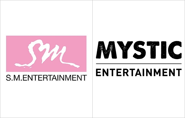 S.M. Ent.、MYSTIC Ent. LOGO