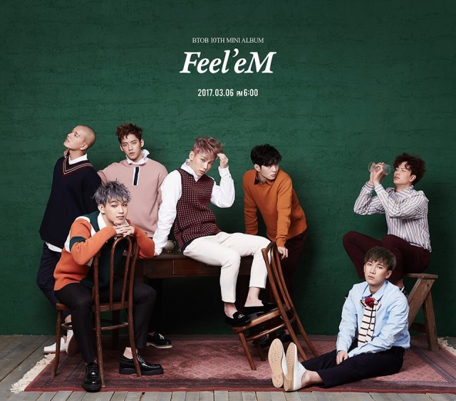 BTOB《Feel&rdquo;eM》概念照