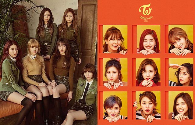 GFRIEND、TWICE(來源：GFRIEND@Facebook、Genie)
