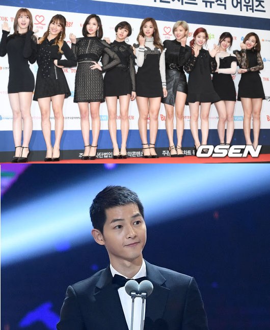 TWICE、宋仲基