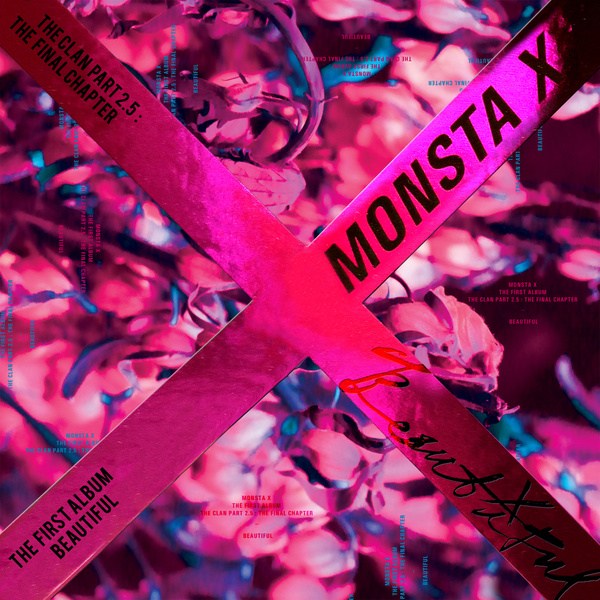 MONSTA X《BEAUTIFUL》封面照(來源：Genie)