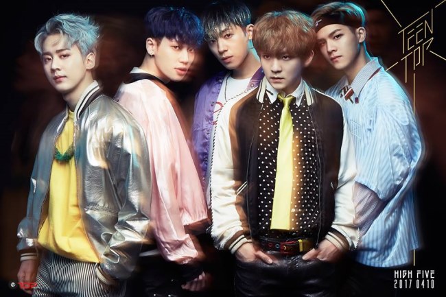 TEEN TOP《HIGH FIVE》概念照