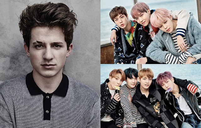 (縮圖)Charlie Puth、BTS 防彈少年團(來源：各藝人經紀公司)