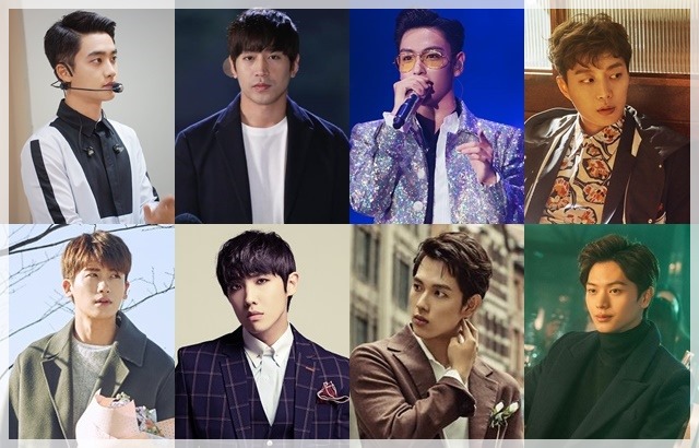 D.O.、Eric、T.O.P、斗俊、炯植、李準、時完、星材