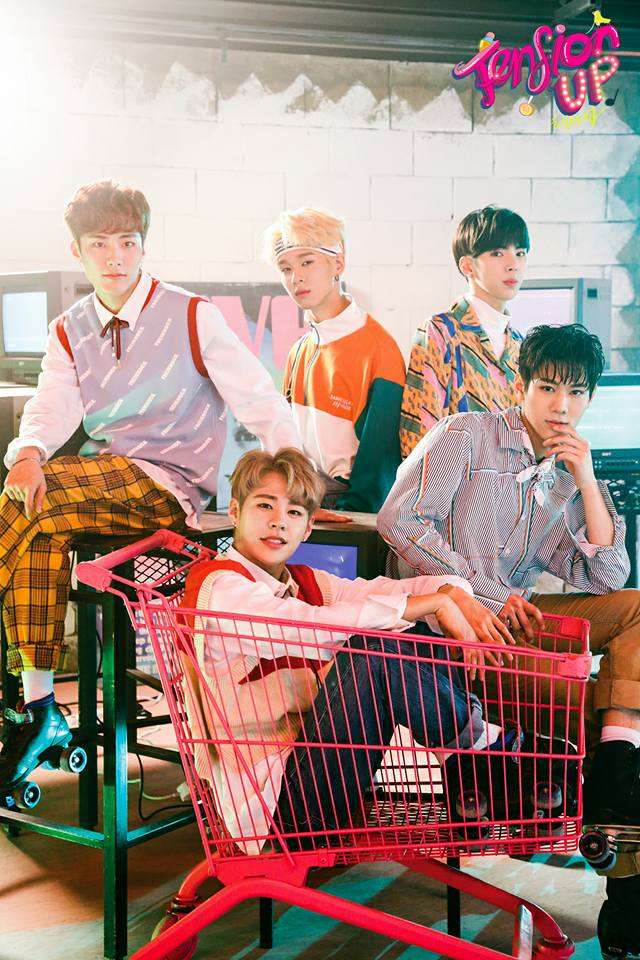 IMFACT《Tension Up》概念照(來源:IMFACT@Facebook)