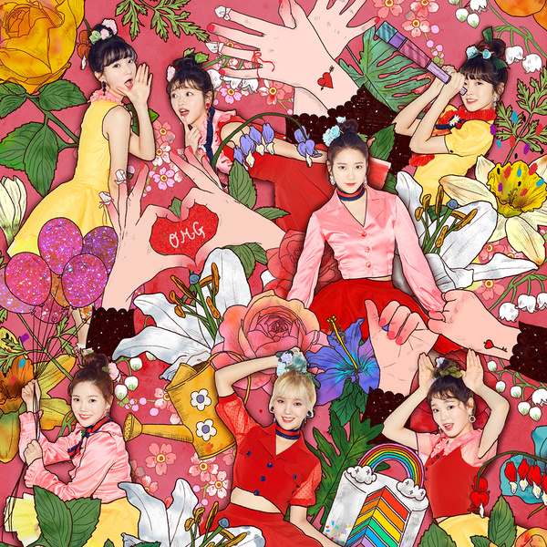Oh My Girl《Coloring Book》專輯封面照