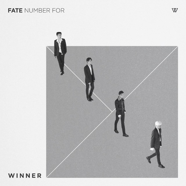 WINNER 單曲專輯《FATE NUMBER FOR》封面