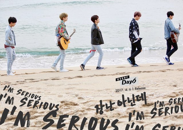 DAY6《I”m Serious》概念照