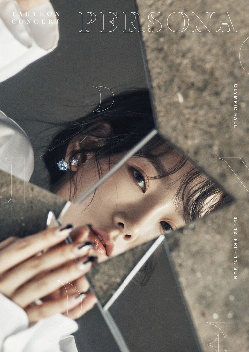 太妍《TAEYEON solo concert PERSONA》演唱會海報 (來源：S.M. Ent.)